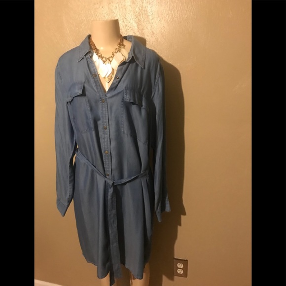 Michael Kors Dresses & Skirts - Michael Kors Denim dress size XL